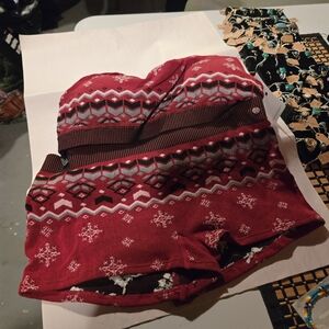 Lucky Brand Festive Red Knit Top